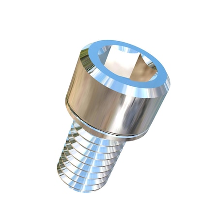 Allied Titanium 7/16"-14 Socket Head Cap Screw, Socket, Plain Titanium, 3/4 in Length 0016690